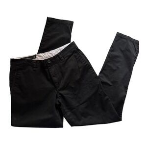A|X Armani Exchange Straight Fit Black Chinos Men's Size 31R Preppy Dress Pants